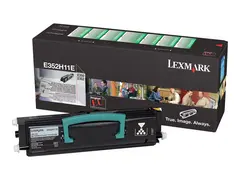 Lexmark - Høy ytelse - svart - original - tonerpatron LRP for Lexmark E350d, E350dt, E352dn, E352dtn