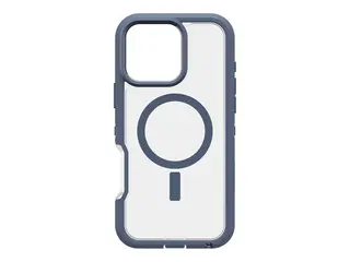 OtterBox Defender Series XT - Baksidedeksel for mobiltelefon MagSafe-samsvar - polykarbonatlag, termoplastisk elastomer (TPE) - babyblå jeans - for Apple iPhone 16 Pro Max