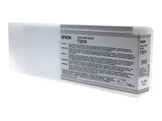 Epson T5919 - 700 ml - lysesvart - original blekkpatron - for Stylus Pro 11880, Pro 11880 AGFA, Pro 11880 Xerox