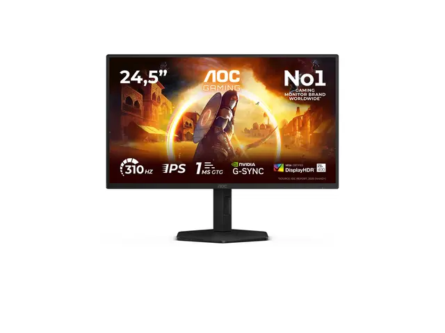 AOC Gaming 25G4SXU - LED-skjerm gaming 25" (24.5" synlig) 1920 x 1...