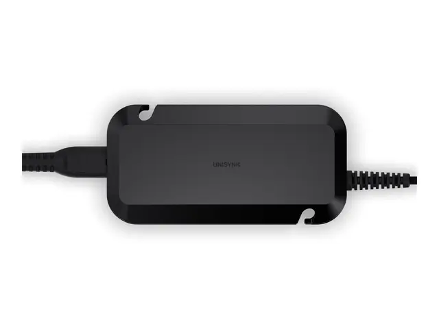 Unisynk - USB-C-strømadapter bærbarlader AC 90-264 V 100 watt svart