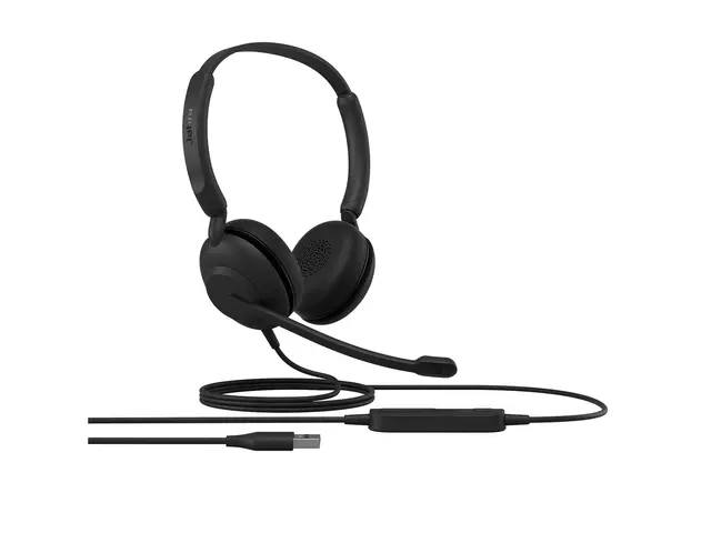 Jabra Evolve 10 - Hodesett on-ear kablet USB-A lydisolerende