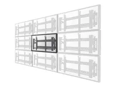 Neomounts LED-VW2000BLACK - Brakett - for flatpanel l&#229;sbar - svart - skjermst&#248;rrelse: 32&quot;-75&quot; - veggmonterbar