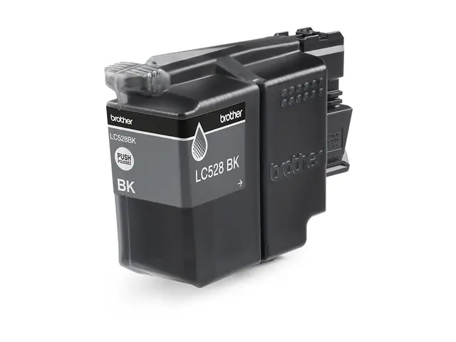 Brother LC528BK - Svart - original - pute pakke - blekkpatron - fo...