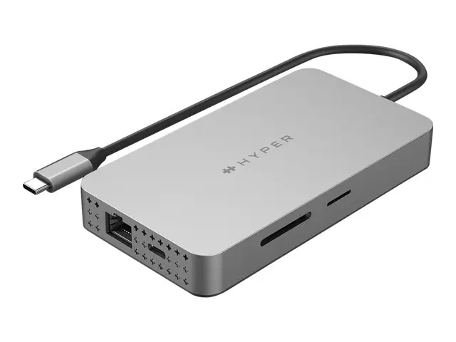 HyperDrive - dokkingstasjon USB-C 2 x HDMI 1GbE