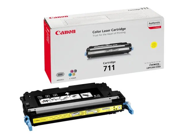 Canon 711 - Gul - original - tonerpatron - for imageRUNNER C1022; ...