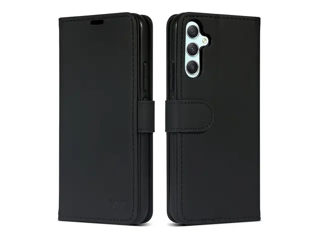 iiglo - Lommebok for mobiltelefon prima polyuretanlær svart Samsun...