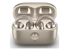 Motorola moto buds loop - True wireless-hodetelefoner med mikrofon i &#248;ret - clip-on - Bluetooth - fransk eik
