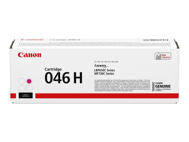 Canon 046 H - Høykapasitets - magenta - original - tonerpatron - f...