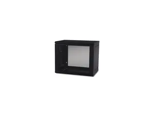 APC NetShelter WX AR109 - Skap - veggmonterbar svart - 9U - 19" - for P/N: ACF600, AR8213, NBWL0355A, NBWL0356A