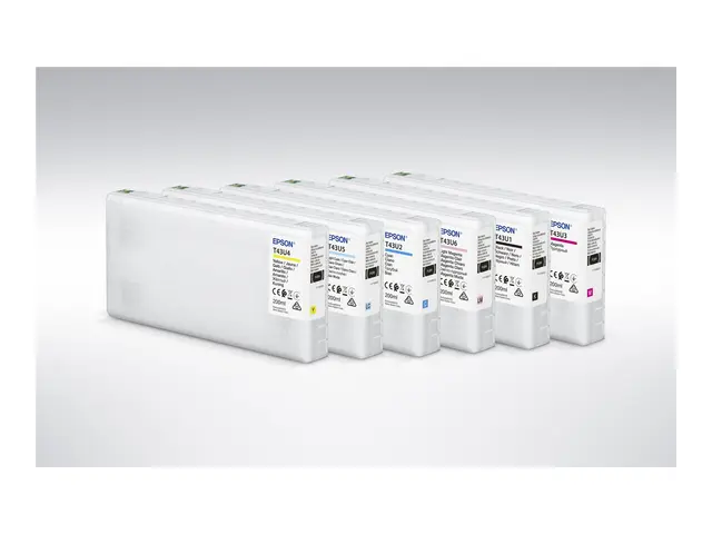 Epson T43U4 - 200 ml gul original blekkpatron