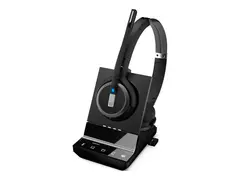 EPOS IMPACT SDW 5066T - Hodesettsystem - on-ear DECT - tr&#229;dl&#248;s, kablet - svart - Certified for Microsoft Teams, Optimert for UC