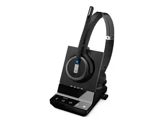 EPOS IMPACT SDW 5066T - Hodesettsystem - on-ear DECT - tr&#229;dl&#248;s, kablet - svart - Certified for Microsoft Teams, Optimert for UC