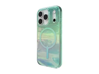 ZAGG Milan Snap - Baksidedeksel for mobiltelefon MagSafe-samsvar - grafen - iriserende oljesjø - for Apple iPhone 17 Pro