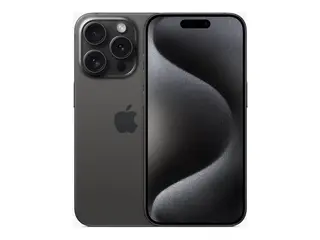 2nd-A iPhone 15 Pro 128GB BLK Tit A-grade - Brukt - 2 &#229;rs garanti