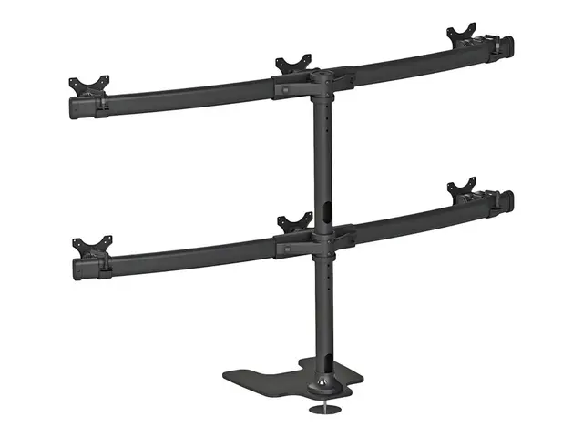 Neomounts FPMA-D700DD6 - Stativ for 6 LCD-skjermer svart skjermstø...