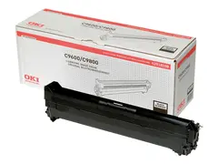 OKI - Svart - original - trommelsett for C9600dn, 9600hdtn, 9600hn, 9600n, 9650dn, 9650hdn, 9650hdtn, 9650n, 9800hdn, 9800hdtn