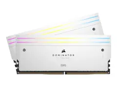 CORSAIR Dominator Titanium RGB - DDR5 - sett 64 GB: 2 x 32 GB - DIMM 288-pin - 3000 MHz / PC5-48000 - CL30 - 1.4 V - ikke-bufret - hvit