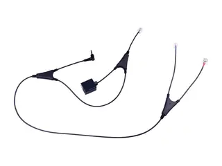 Jabra LINK 14201-37 - Elektronisk kroksvitsjadapter for tr&#229;dl&#248;s hodemikrotelefon, digitaltelefon for Alcatel-Lucent 8019s DeskPhone; Premium DeskPhones 8029s, 8039s