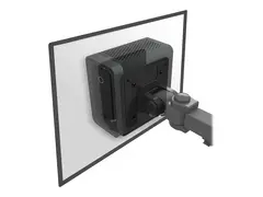 Neomounts THINCLIENT-20 - Monteringskomponent (holder) for tynnklient - svart - bak flatpanel