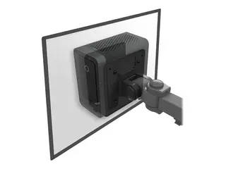 Neomounts THINCLIENT-20 - Monteringskomponent (holder) for tynnklient - svart - bak flatpanel