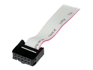 StarTech.com 16in (40cm) 9 Pin Serial Male to 10 Pin Motherboard Header Slot Plate motherboard Serial Port Adapter (PLATE9M16) - Serielt panel - DB-9 (hann) til 10 pin IDC (hunn) - 41 cm - gr&#229;