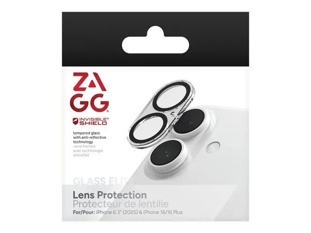 ZAGG InvisibleShield Glass Elite - Linsebeskytter for mobiltelefon...