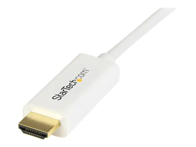 StarTech.com Mini DisplayPort to HDMI Converter Cable - 6 ft (2m) ...