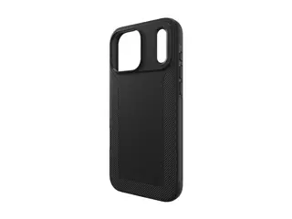 ZAGG Luxe Snap - Baksidedeksel for mobiltelefon MagSafe-samsvar - svart - for Apple iPhone 17 Pro Max