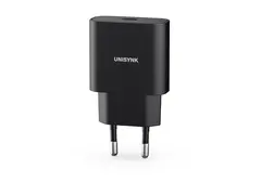 Unisynk Slim Wall Charger - Str&#248;madapter 20 watt - 3 A - PD 3.0 (24 pin USB-C)