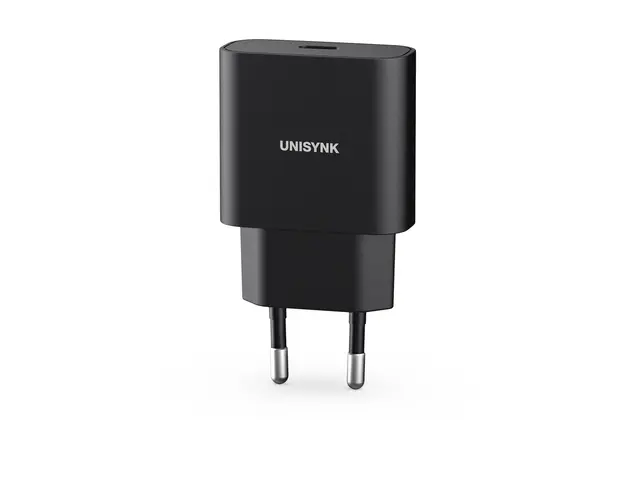 Unisynk Slim Wall Charger - Strømadapter 20 watt 3 A PD 3.0 (24 pi...