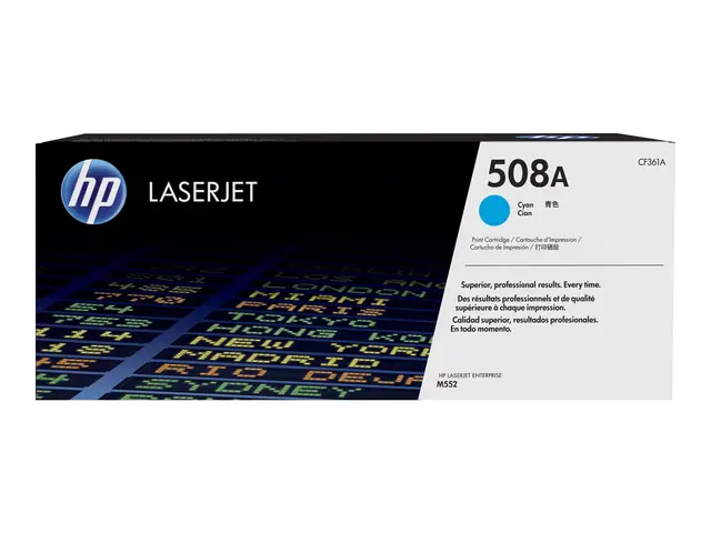 HP 508A - Cyan - original - LaserJet - tonerpatron (CF361A) - for ...