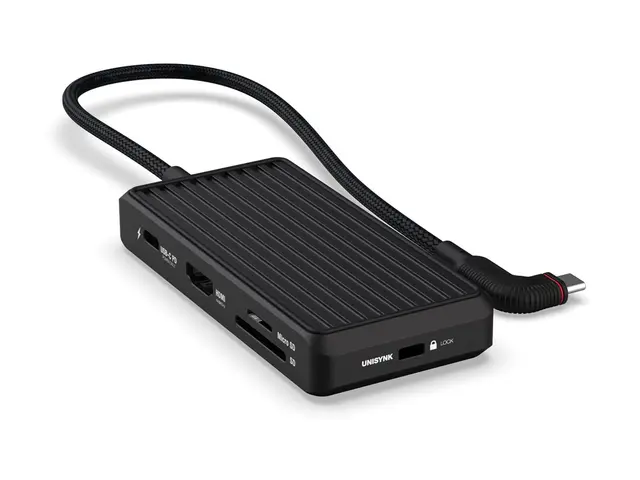 Unisynk - dokkingstasjon USB-C HDMI 1GbE