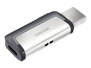 SanDisk Ultra Dual - USB-flashstasjon - 256 GB USB 3.1 / USB-C