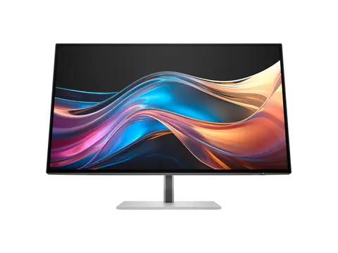 HP 727pq - Series 7 Pro - LED-skjerm - 27" 2560 x 1440 QHD @ 120 Hz - IPS Black - 400 cd/m² - 2000:1 - DisplayHDR 400 - 5 ms - HDMI, DisplayPort - svart, sølv