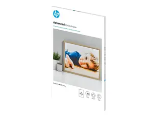 HP Advanced Photo Paper - Blank A3 (297 x 420 mm) - 250 g/m&#178; - 20 ark fotopapir - for ENVY Inspire 7920; Officejet 7000 E809, 7510, 76XX; Officejet Pro 77XX