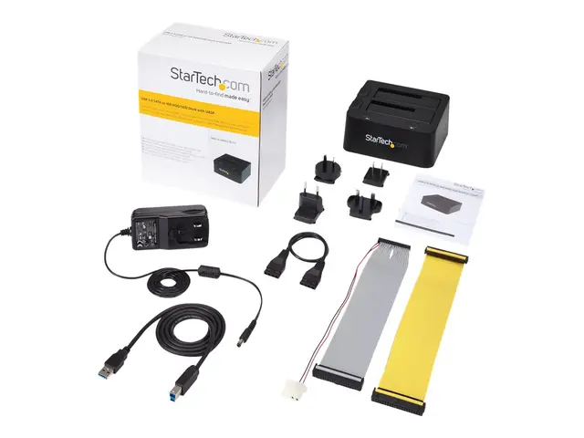 StarTech.com Dual-Bay USB 3.0 to SATA and IDE Hard Drive Docking S...