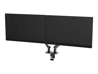 AOC AM420B - Monteringssett (klemme, kausemontering, skjermarm, gassfj&#230;r) for 2 LCD/plasma-paneler - enkel og str&#248;mlinjeformet - aluminiumslegering - svart - skjermst&#248;rrelse: 17&quot;-34&quot; - skrivebordsmonterbar