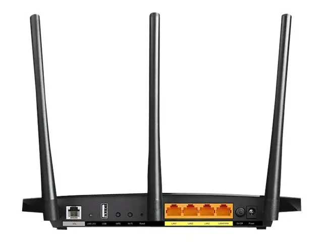 TP-Link Archer VR400 - Trådløs ruter DSL-modem 4-portssvitsj 1GbE ...