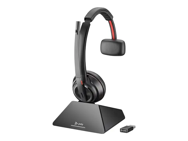 Poly Savi 8210 Office - 8200 series hodesett on-ear DECT / Bluetoo...