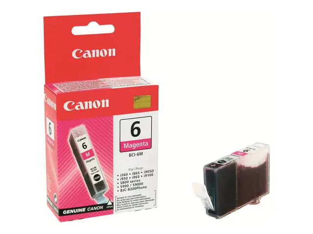 Canon BCI-6M - Magenta - original - blekkbeholder - for i96X, 990,...
