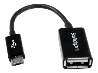 STARTECH.COM UUSBOTG 5 inch Micro USB OTG Adapter M/F