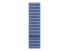 Apple - Sløyfe for smart armbåndsur - 46mm S/M-størrelse - villblomst blå