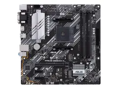 ASUS PRIME B550M-A/CSM - Hovedkort micro ATX - Socket AM4 - AMD B550 Chipset - USB 3.2 Gen 1, USB 3.2 Gen 2 - Gigabit LAN - innbygd grafikk (CPU kreves) - HD-lyd (8-kanalers)