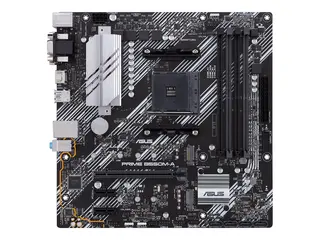 ASUS PRIME B550M-A/CSM - Hovedkort micro ATX - Socket AM4 - AMD B550 Chipset - USB 3.2 Gen 1, USB 3.2 Gen 2 - Gigabit LAN - innbygd grafikk (CPU kreves) - HD-lyd (8-kanalers)