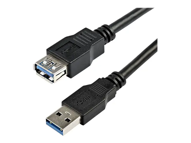 StarTech.com 2m Black SuperSpeed USB 3.0 Extension Cable A to A - ...