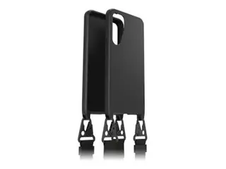 OtterBox React Series - Baksidedeksel for mobiltelefon halskjede - svart - for Samsung Galaxy S24+
