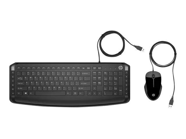 HP Pavilion 200 - Tastatur- og mussett USB Pan Nordic svart for 21...