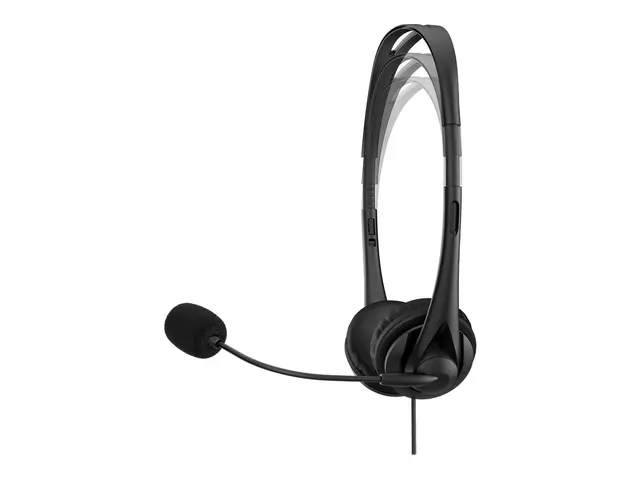 HP G2 - Hodesett on-ear kablet USB skyggesvart