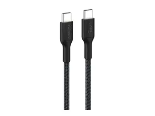 Belkin BoostCharge Pro - USB-kabel - USB-C (hann) til USB-C (hann) 1 m - USB Power Delivery (240 W), flettet kabel - svart